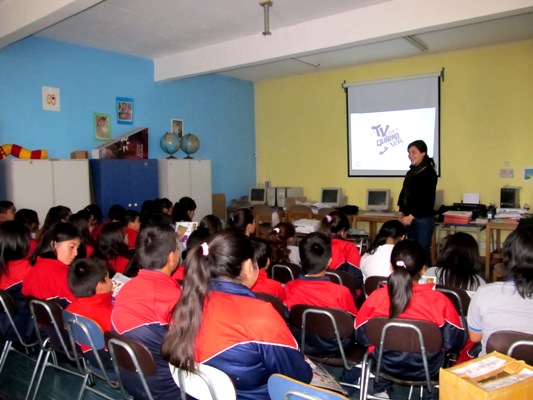 Lanzamiento Campaña “Niños y Televisión: La TV que quiero ver” en Colegio Jean Jacques de Independencia