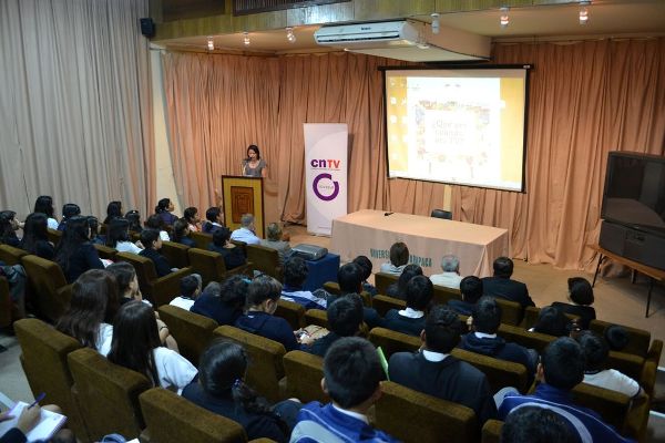 Estudiantes disfrutaron de clases audiovisuales en la 1era Muestra Audiovisual Educativa Arica y Parinacota