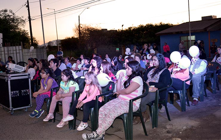 Consejo Nacional de Televisión se tomó los principales barrios de Antofagasta