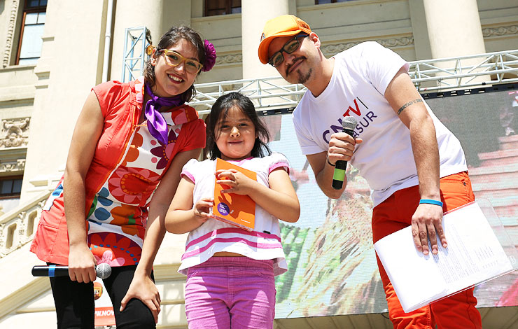 CNTV cerró noviembre con exitoso evento infantil en el corazón del Parque Forestal
