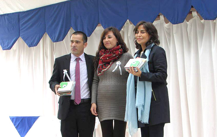 CNTV entrega material audiovisual a escuelas de Lampa