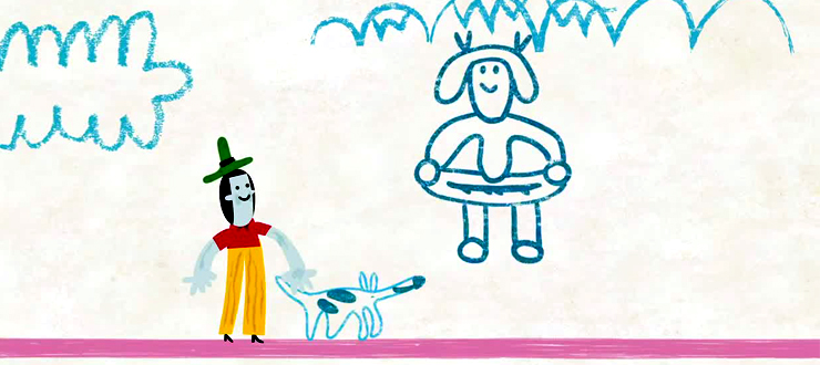 Nueva serie animada enseña a niñas y niños a bailar cueca