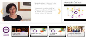 Navega en el nuevo sitio web de Novasur