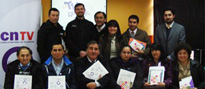 Entrega de Videotecas en Carahue
