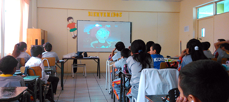 Niños de Iquique fueron jueces en Festival de Animación