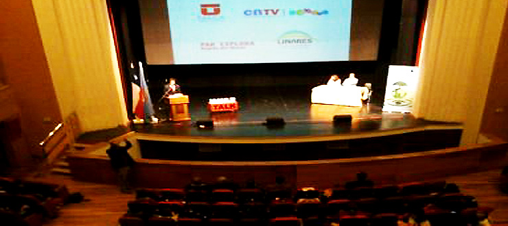 Series educativas del CNTV fueron exhibidas en Seminario Medioambiental en Linares