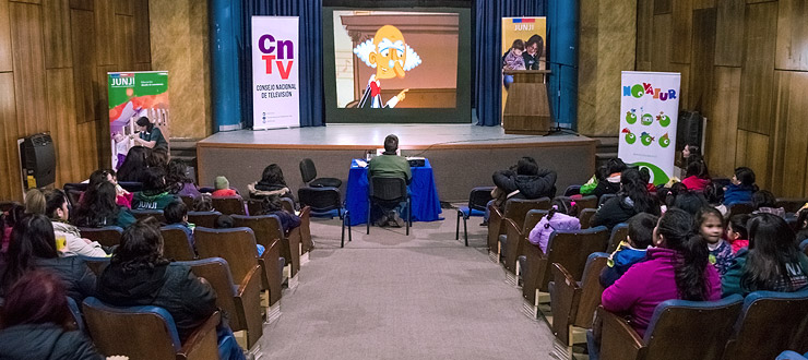Araucanía: CNTV-Novasur y JUNJI celebran mes de la infancia con muestra audiovisual