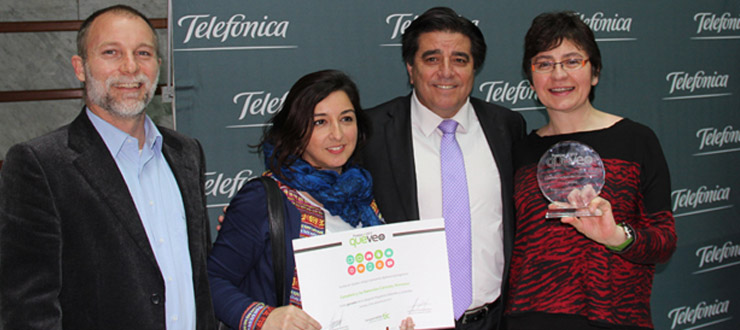 Serie Novasur sobre ciencias es galardonada en los Premios QuéVeo 2015