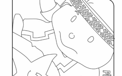 Coloreable de Pichintún