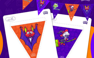 Recorta y adorna: Halloween 2024