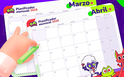 Descarga el Planner de marzo y abril 2025