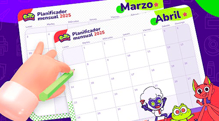Descarga el Planner de marzo y abril 2025